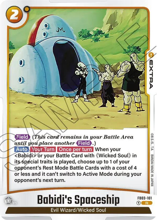Babidi's Spaceship FB03-101