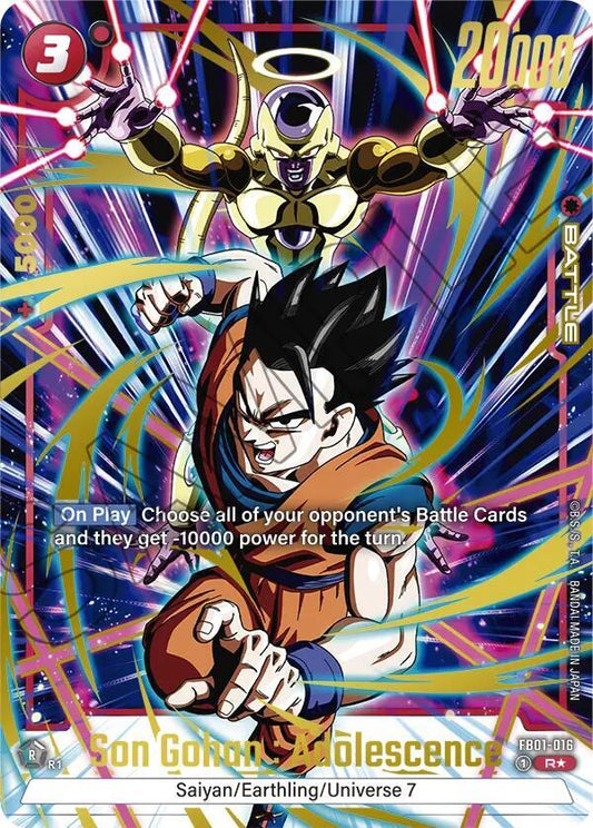 Son Gohan : Adolescence (Alternate Art) FB01-016