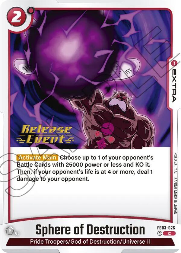 Sphere of Destruction FB03-026