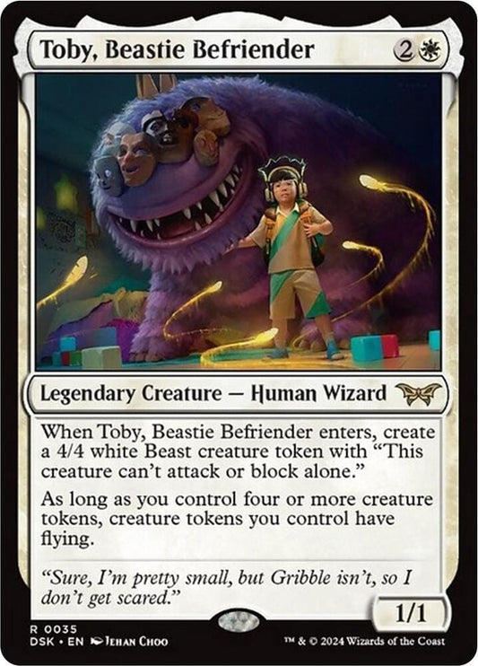 Toby, Beastie Befriender R35