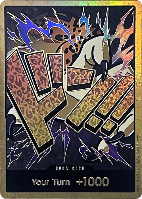 DON!! Card (Rob Lucci) (Gold)