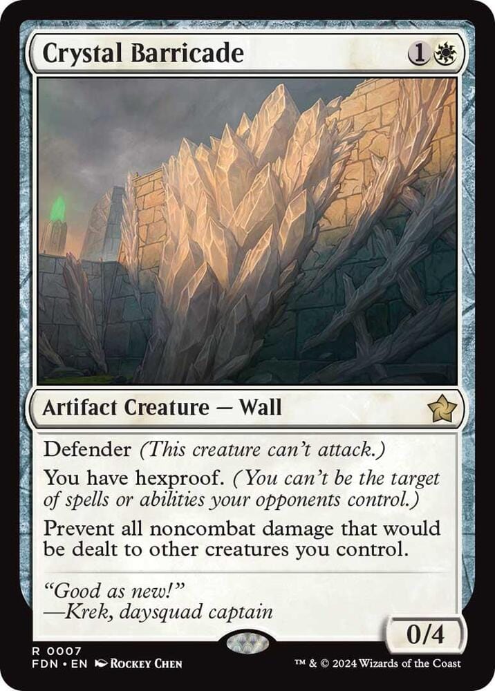 Crystal Barricade (Borderless) R296