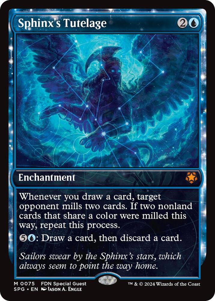 Sphinx's Tutelage (Showcase) M0075