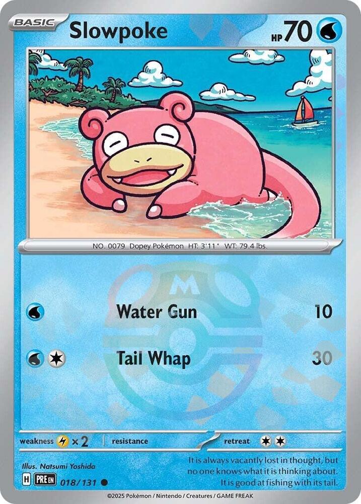 Slowpoke (Master Ball Pattern) 018/131