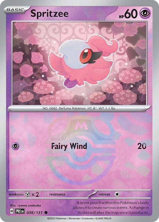 Spritzee (Master Ball Pattern) 038/131