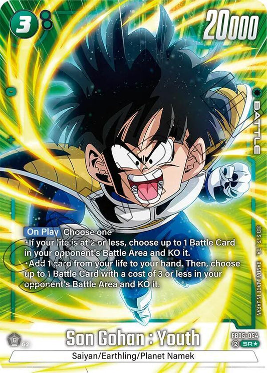 Son Gohan : Youth (Alternate Art) FB05-054