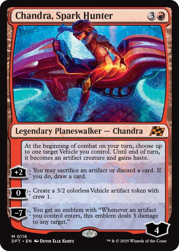 Chandra, Spark Hunter M116