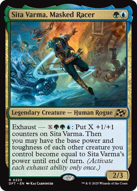 Sita Varma, Masked Racer R0223