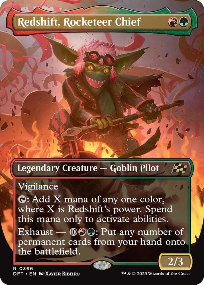Redshift, Rocketeer Chief