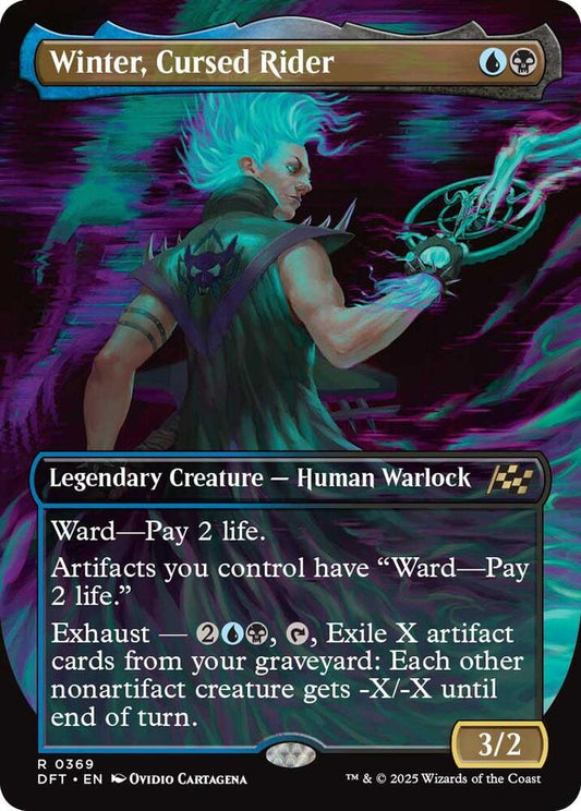 Winter, Cursed Rider (Borderless) R0369