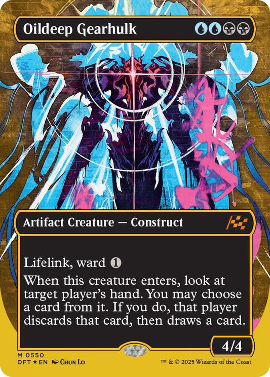Oildeep Gearhulk (Borderless) (First-Place Foil) M0550