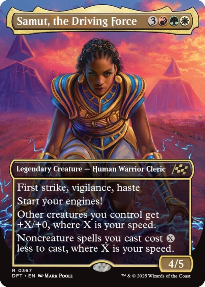 Samut, the Driving Force (Borderless) R0367
