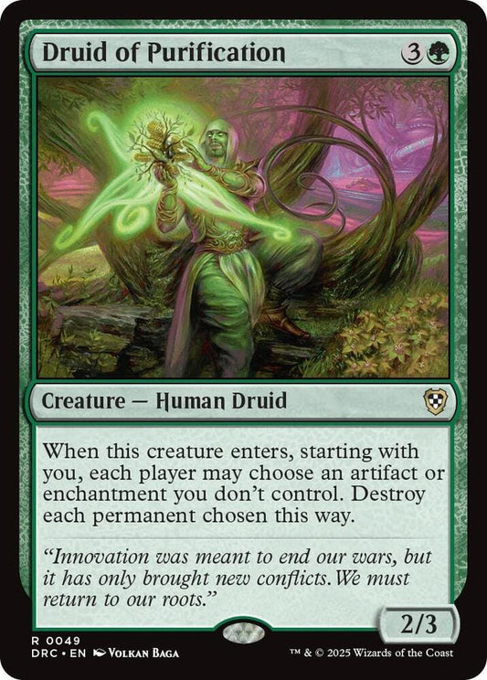Druid of Purification R49