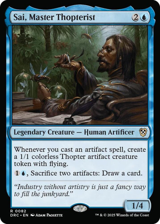 Sai, Master Thopterist R82