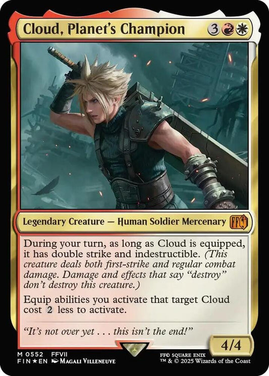 Cloud, Planet's Champion M0552