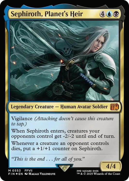 Sephiroth, Planet's Heir M553