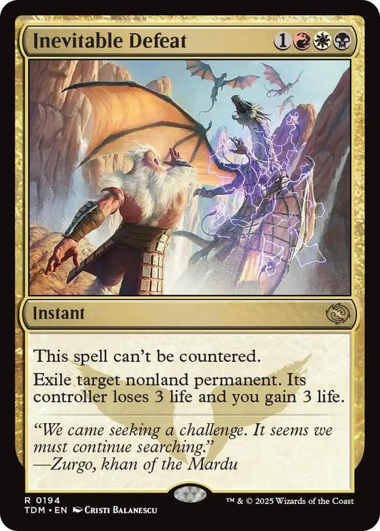 Inevitable Defeat R0194