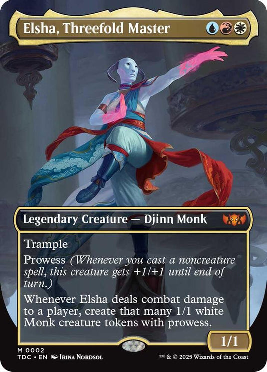 Elsha, Threefold Master (Borderless) M0002