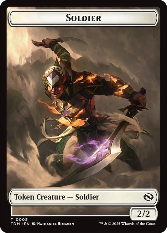 Soldier (0004) // Soldier (0005) Double-Sided Token