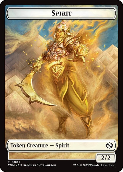 Spirit (0006) // Spirit (0007) Double-Sided Token