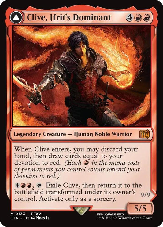 Clive, Ifrit's Dominant M133