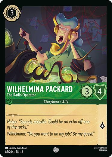 Wilhelmina Packard - The Radio Operator 85/204