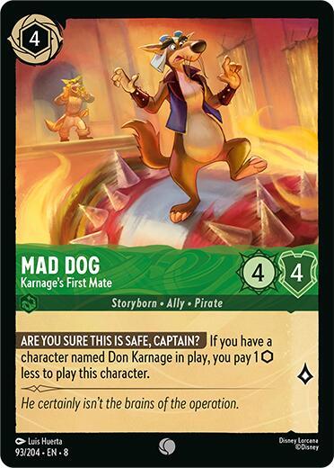 Mad Dog - Karnage's First Mate 93/204