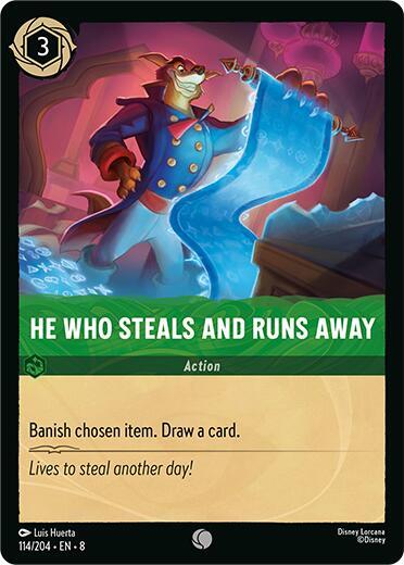He Who Steals And Runs Away 114/204
