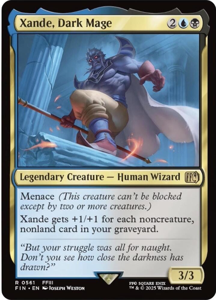 Xande, Dark Mage R0561