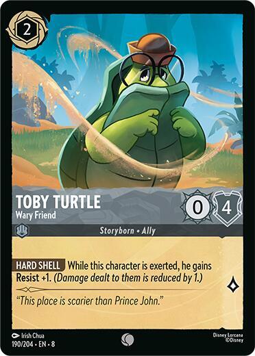 Toby Turtle - Wary Friend 190/204