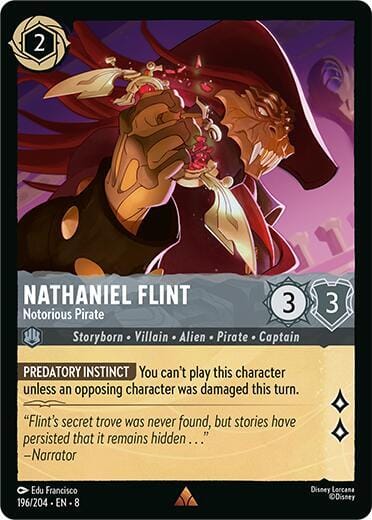 Nathaniel Flint - Notorious Pirate 196/204