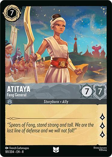 Atitaya - Fang General 181/204