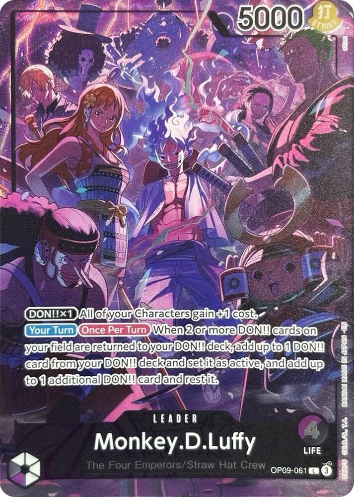 Monkey.D.Luffy (English Version 2nd Anniversary Set) OP09-061