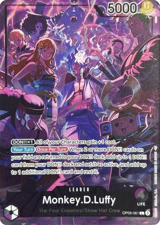 Monkey.D.Luffy (English Version 2nd Anniversary Set) OP09-061