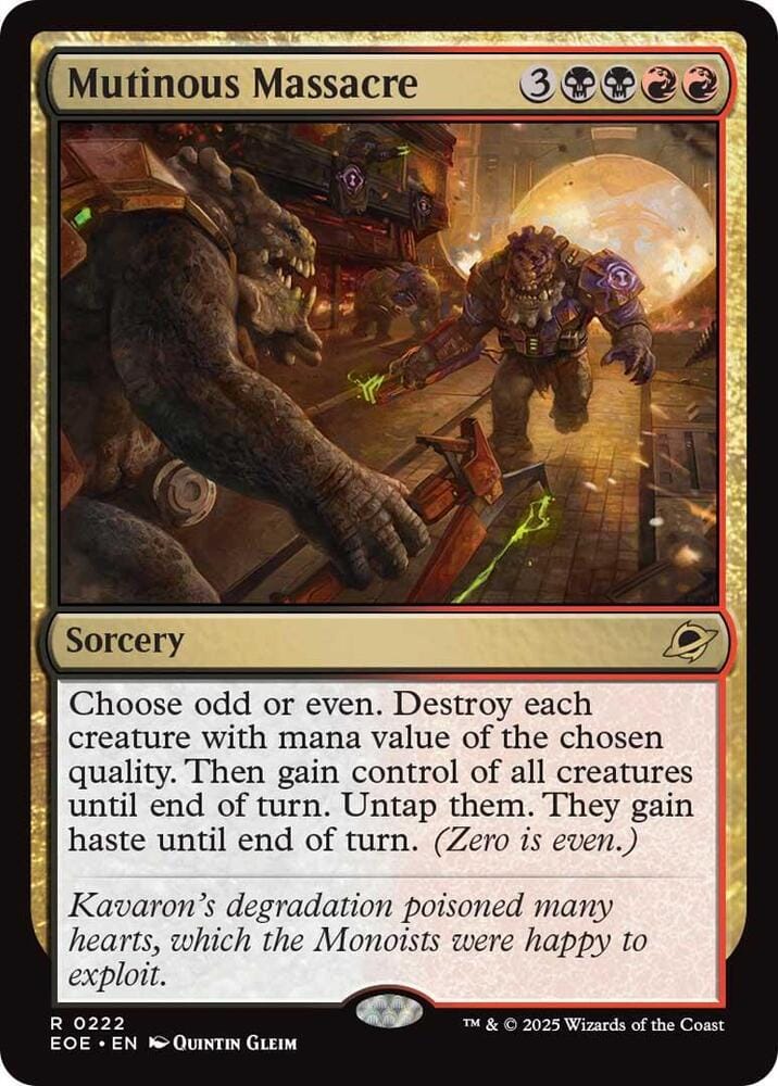 Mutinous Massacre R0222