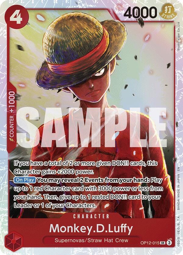 Monkey.D.Luffy OP12-015
