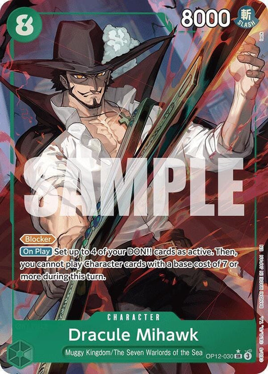 Dracule Mihawk (Alternate Art) OP12-030
