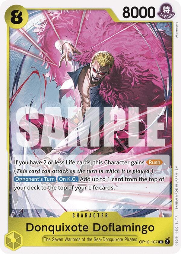 Donquixote Doflamingo OP12-107