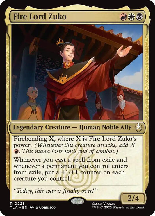 Fire Lord Zuko R221