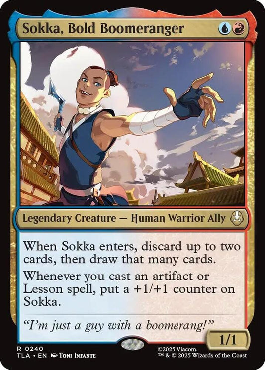 Sokka, Bold Boomeranger R0240