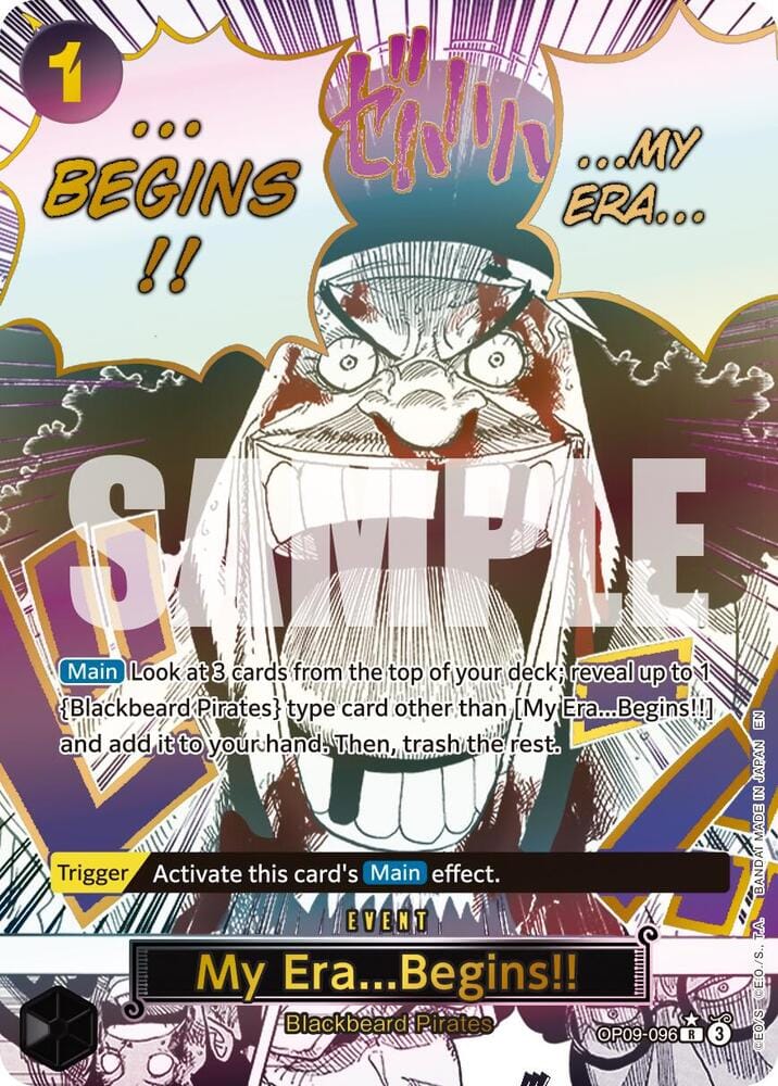 My Era...Begins!! (Alternate Art) OP09-096