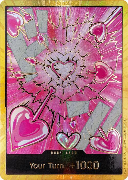 DON!! Card (Boa Hancock) (Gold)