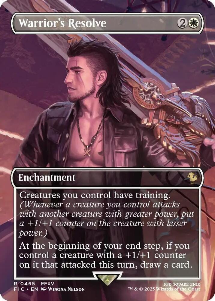 Warrior's Resolve (Borderless) R465