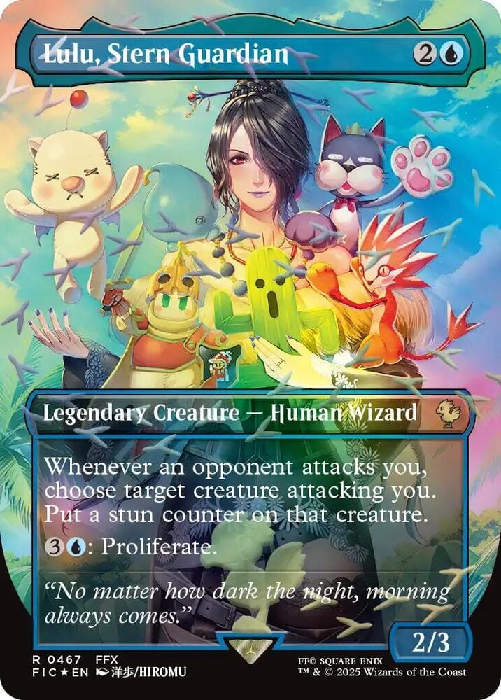 Lulu, Stern Guardian (Borderless) (Chocobo Track Foil) R0467