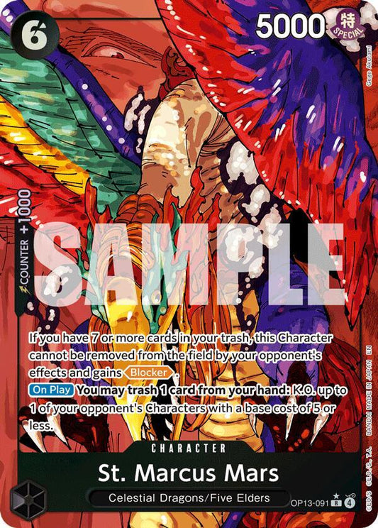 St. Marcus Mars (Alternate Art) OP13-091