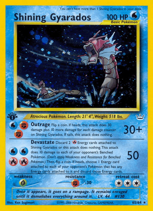 Shining Gyarados - Neo Revelation (N3)