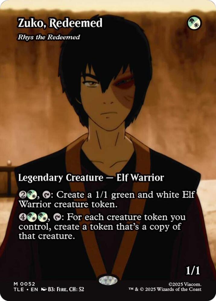 Zuko, Redeemed M52