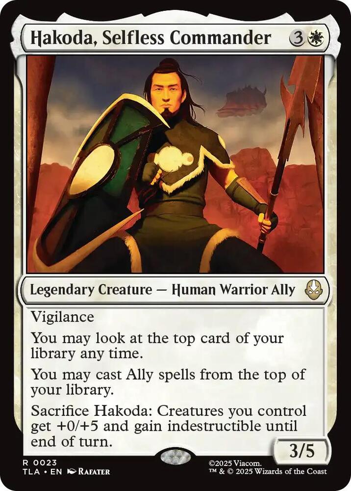 Hakoda, Selfless Commander R23