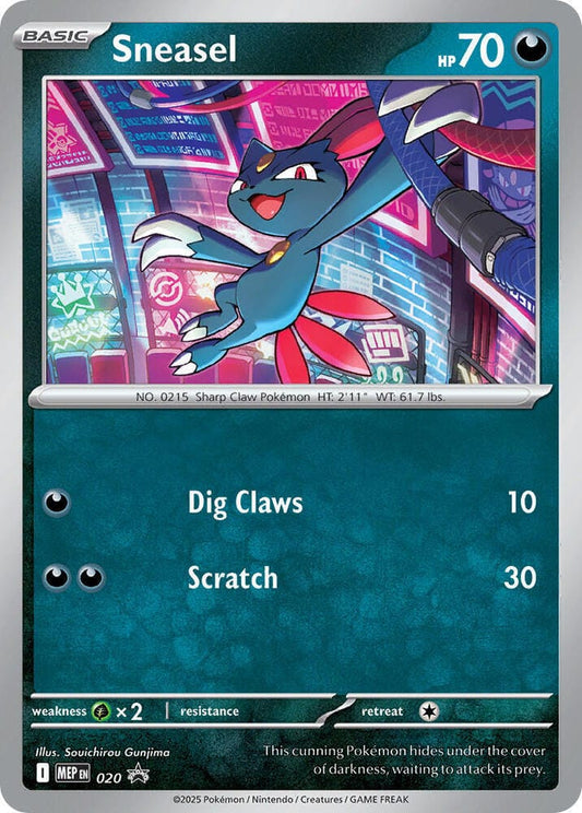 Sneasel(Cosmos Holo) 020