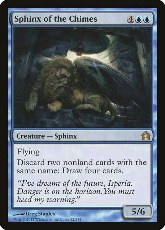Sphinx of the Chimes R52